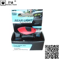 2Led  Plastic cement  Mini Front  Bicycle Lamp