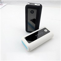 5600mah external mobile battery charger with flashlight function