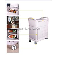 60L rotomold plastic insulated cabinet, insulated service cabinet