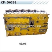6D95 cylinder block for komatsu PC200-5/6 excavator