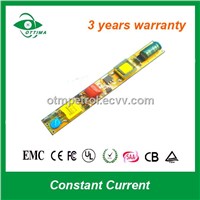 6-12W T8 Isolation Tube LED Driver CE/SAA/FCC/PSE/TUV/RoHS Certified