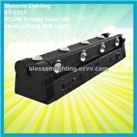 8*10W Double Head LED Moving Head BAR Light (BS-1019)