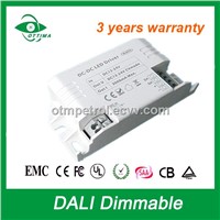 90W 2.2A Dali Dimmable LED Driver Enclosure EMC ROHS LVD 3 Years Warranty