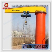 BEFANBY crane column mounted electric swing jib crane