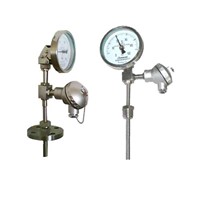 Bimetal thermometer with thermocouple(WSSE)