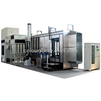 CYCLONE POWDER COATING BOOTH MANUAL OR AUTOMATIC