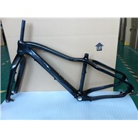 Carbon Fat Bike Frame with Special Fork Popular At Taipei Cycle Show 2014