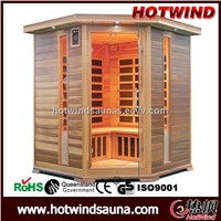 Carbon Heater Corner Sauna room