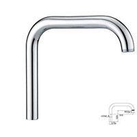 Cheap Price Faucet Round Pipes,Stainless Steel Faucet Spouts,