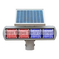 Cheap Solar Traffic warning Lights/led flashing warning light