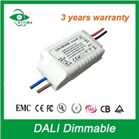 DALI 15W LED Driver 650mA for LED Ceiling Lamps and Downlights