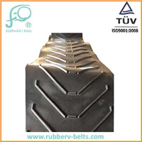 DIN  Quality  Chevron C25/C15  Rubber Conveyor Belts