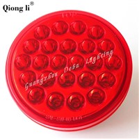 DOT SAE 4'' Round LED Stop Turn Tail Lamp