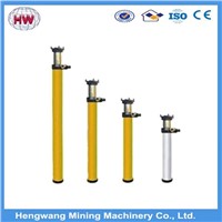 DW outer type single hydraulic prop/pillar  supplier China mining