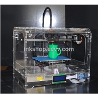 Desktop 3D printer 3D drucker machine with Double-Nozzle wholesale