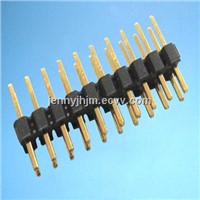 Double row 2mm pitch straight/right angle/SMT type 2-40 pins pin header connector for pcb mount