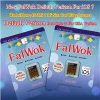 FalWok iOS 7 Default Verizon Unlock Sim card Unlock iPhone 4S
