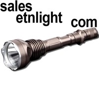 Flashlight Cree XML T6 LED Bulb Anodized Aluminum Alloy T620 Aluminum Reflector 5 Modes 2x18650 Cell