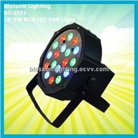 Flat Pub 18*3W RGB LED Par Light (BS-2033)