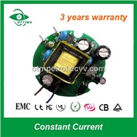 Good Quality LED Spot Light Driver Constant Current Round Shape 50v Switching Power Supply