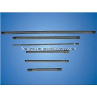 Graphite heating tube rod for industrial furnace, vacuum furnace