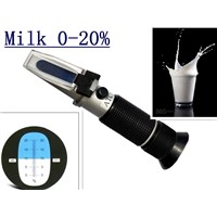 Handheld refractometer for milk moisture tester 0-20%