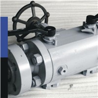 High Pressure and Performance Cast Steel Double Block and Bleed Ball Valve