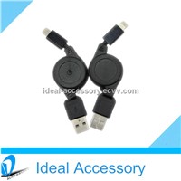 High Quality 8Pin USB Retractable data Cable on stock fast shipping