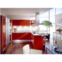 High glossy kitchen cabinet facoty from China