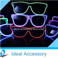 Hot Selling Ray-ban/Wayfarer Style El flashing Glasses/Sunglasses Grow amazing in Dark