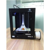 Hot selling! MINGDA 3D rapid prototyping printer, desktop FDM 3D printers, print size 300*200*360mm