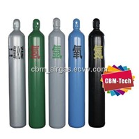 Industrial Gas Cylinder with Caps,Gas Oxygen, Argon, Nitrogen,Acetylene-Ethan Liu