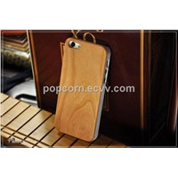 Iphone 5 Case Wooden Case For iPhone 5S Hybrid Silicone Wood Case