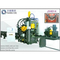 JX4010 CNC Automatic Punching Machine Line for angles