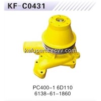 Komatsu excavator water pump PC400-1 6D110 6138-61-1860