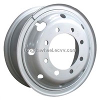 Light truck wheel rim/bus steel  wheel 6.50-20