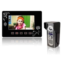 Luxury 7'' touch key wired color video door phone HZ-808M11