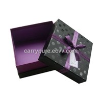 Luxury Cardboard Gift Box with Ribbon