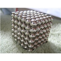 NdFeB Cube Magnet, Used for Motor, Sensor and Generator, Customized Requirements are Accepted
