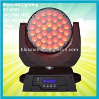 Newly Quad 36*10W RGBW 4 In1 LED Moving Head Wash Light (BS-1001)