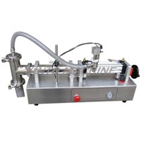 One/two nozzle semi-auto pet bottle liquid filling machine