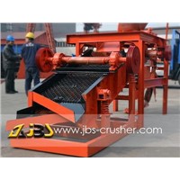 PE150x250 jinbaoshan diesel engine jaw crusher crushing and screening plant