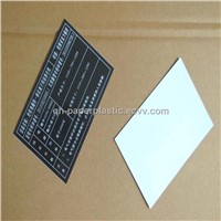 QH-BMT-025 PVC Sticker/ PVC Panel Sticker for Machine Euipment