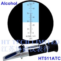 Refractometer for alcohol 0-80volume percent (VOL)