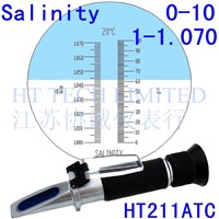 Refractometer for seawater and marine fishkeeping aquarium 0-100 ppt