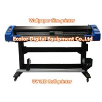 Roll UV LED printer high definition vinyl label making printing machine 1.8m