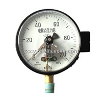Seismic electric contact pressure gauge(KCCV)