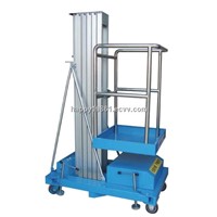 Single Mast Hydraulic Aluminum Lifting Platform
