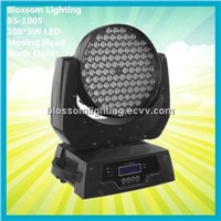 Stage Demo 108*3w RGB LED Moving Head Wash Light-LED Light (Bs-1005)