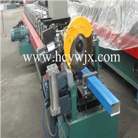 Steel square downspout roll forming machine